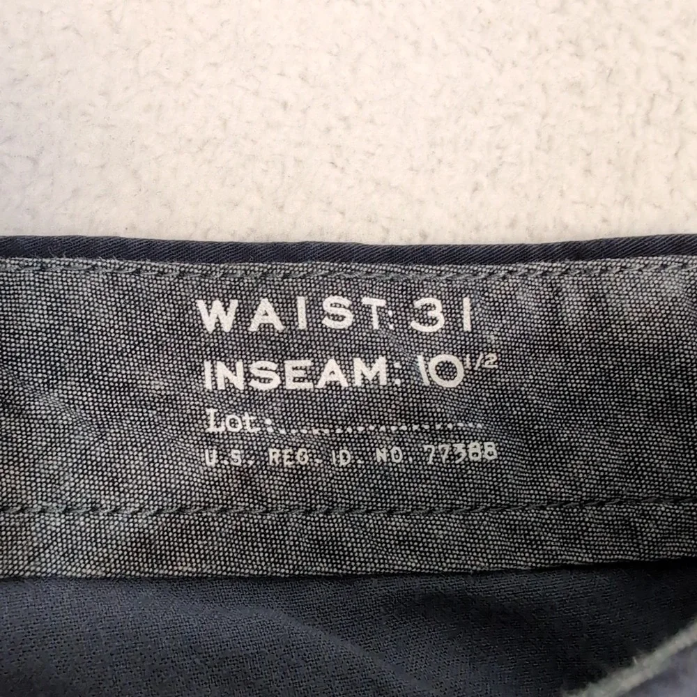 J Crew Stretch Performance Men's 31 Shorts 10.5